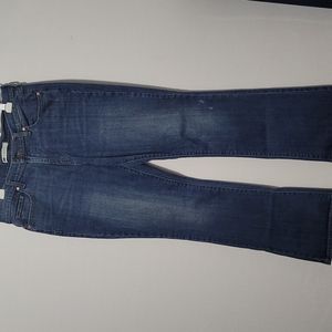 LEVI'S 515" BOOT CUT BLUE DENIM JEANS SIZE 14 M MID-RISE ZIPPER FLY